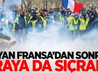 İsyan Fransa'dan sonra Hollanda'ya da sıçradı