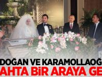 Erdoğan ve Karamollaoğlu nikahta bir araya geldi
