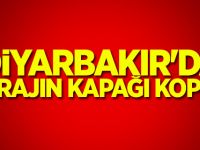 Diyarbakır'da barajın kapağı koptu!