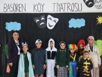 Geleceğin tiyatrocuları köy okulunda yetişiyor