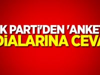 AK Parti'den 'anket' iddialarına cevap!