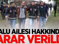 Palu ailesi hakkında karar!
