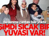 Beslenme çantasız okula gelen öğrenci sıcak yuvaya kavuştu