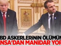 ABD askerlerinin ölümüne Fransa'dan manidar yorum!