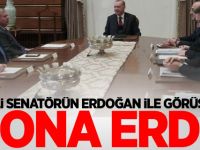 ABD'li senatörün Erdoğan ile görüşmesi sona erdi!