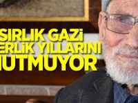 Asırlık gazi askerlik yıllarını unutmuyor