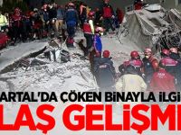 Kartal'da çöken binayla ilgili 3 kişi gözaltı!