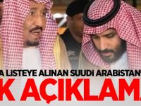 Kara listeye alınan Suudi Arabistan'dan ilk açıklama!