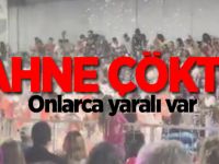 Karnavalda sahne çöktü: 34 kişi yaralandı