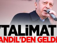 "Talimat Kandil'den geldi!"