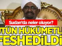 Ömer el-Beşir hükümeti feshetti! 1 yıl OHAL ilan etti!