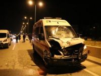 Ambulansın çarptığı öğretmen hayatını kaybetti