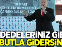Cumhurbaşkanı Erdoğan: Dedeleriniz gibi tabutla gidersiniz