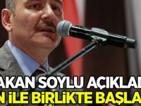 Bakan Soylu açıkladı: İran ile birlikte başladık!