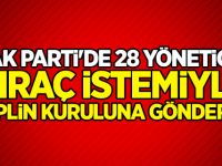 AK Parti'de 28 yöneticiye ihraç yolu