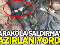 Karakola saldırı hazırlığındaki terörist öldürüldü