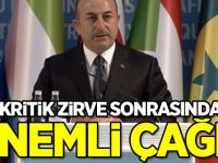 Kritik zirve sonrasında önemli çağrı