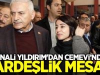 Binali Yıldırım'dan Cemevi’nde kardeşlik mesajı
