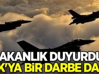 Bakanlık duyurdu! PKK'ya bir darbe daha