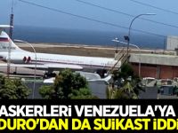 Rus askerleri Venezuela'ya indi!