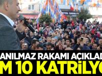 İnanılmaz rakamı açıkladı! Tam 10 katrilyon