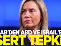 AB'den ABD ve İsrail'e sert tepki!