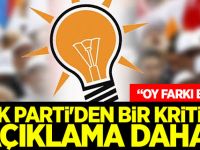 AK Parti'den bir kritik açıklama daha!