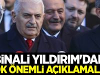 Binali Yıldırım'dan çok önemli açıklamalar