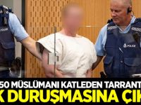 50 Müslümanı katleden Tarrant ilk duruşmasına çıktı