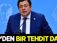 CHP'den bir tehdit daha!