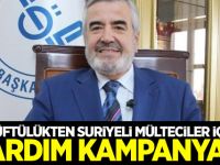 Müftülükten Suriyeli mülteciler için yardım kampanyası