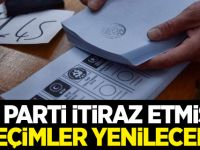 AK Parti itiraz etmişti, seçimler yenilecek!