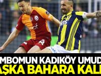 Ne F.Bahçe ne G.Saray! Derbide gülen yok