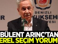 Bülent Arınç'tan yerel seçim açıklaması