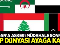 Sudan'a askeri müdahale sonrası Arap dünyası ayağa kalktı
