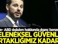 Bakan Albayrak'tan çarpıcı 'ABD' çıkışı!