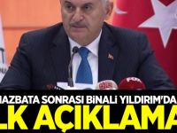 Mazbata sonrası Binali Yıldırım'dan ilk açıklama!