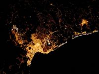 Nasa yayınladı: Antalya'da gece vakti