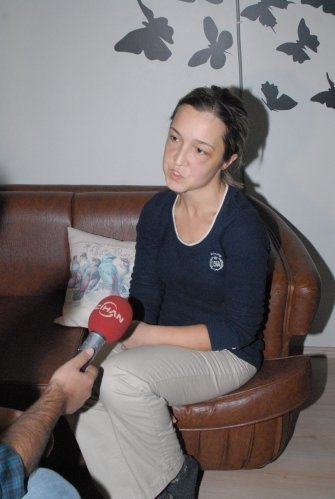 12 yaşındaki öğrencisi tarafından hastanelik edildi