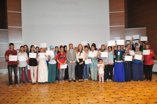 2 Bin 290 Kursiyer Sertifikalarını Aldı