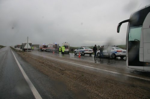 Afyonkarahisar’daki Trafik Kazası