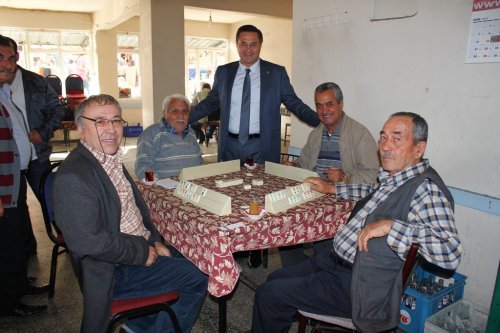 Ak Partili İsmail Sarı, Harıl Harıl Çalışıyor