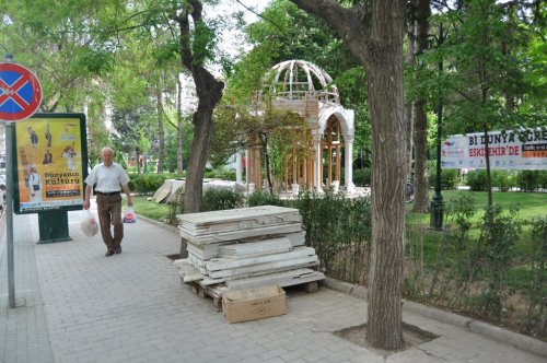 Alaaddin Camii Şadırvanı İnşaat İzni Bekliyor