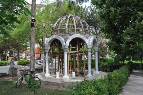 Alaaddin Camii Şadırvanı İnşaat İzni Bekliyor