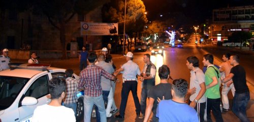 Alkol Duvarı Aşılınca Eylem Erken Bitti