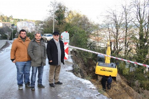 Amasra Tüneli Bağlantı Yolu Çalışmaları Durduruldu