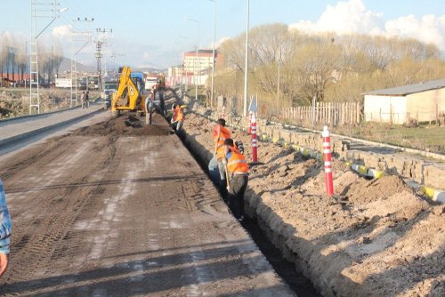 Ardahan’da Doğalgaz Hattı Çalışmaları Başladı