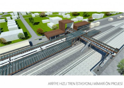 Arifiye'ye Yeni Tren Garı