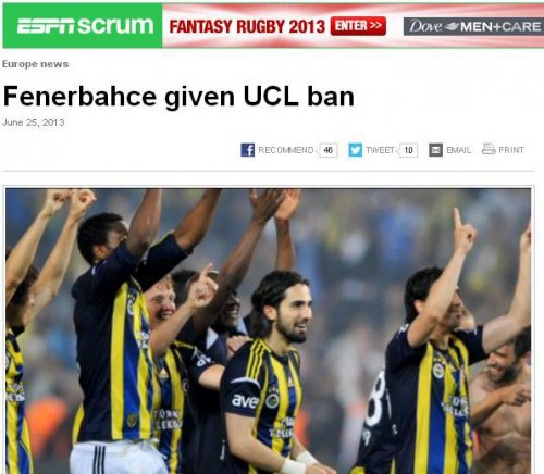 Avrupa Basınında Uefa Kararları Damga Vurdu