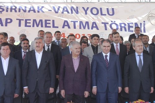 Bakan Yıldırım Temel Atma Töreninde